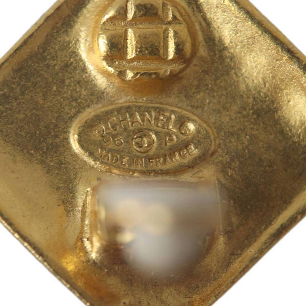 Chanel Cc Logo Clip-On Earrings Metal #229058C92B - Picture 6 of 8